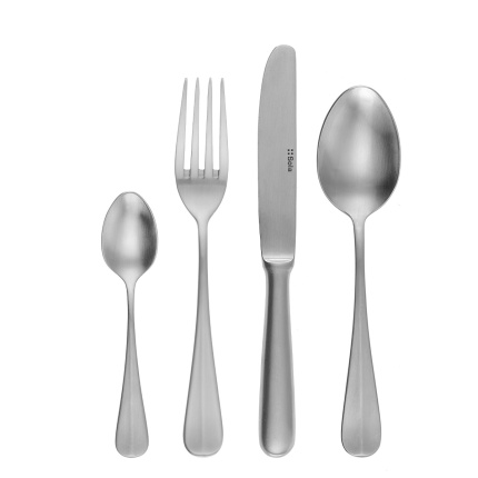 Dessert-Besteck-Set 24-tlg. Baguette matt | Sola