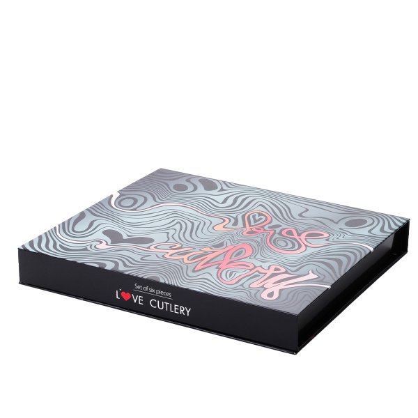 Geschenkset mit Herz 6-tlg. - Love Cutlery