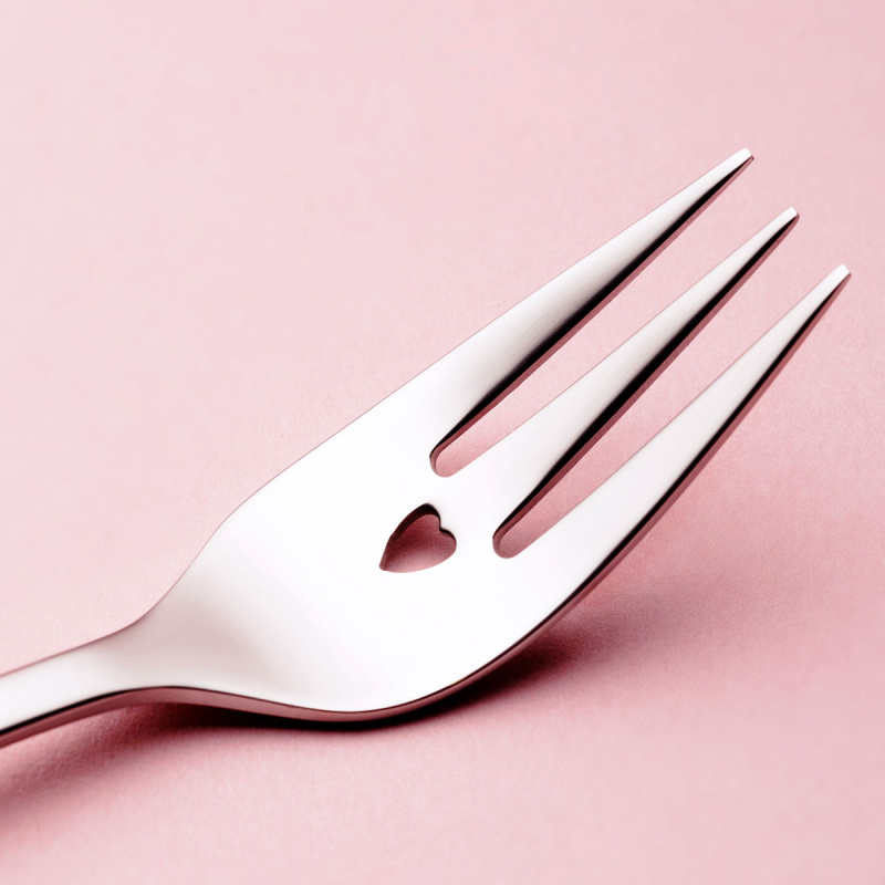 Geschenkset mit Herz 6-tlg. - Love Cutlery