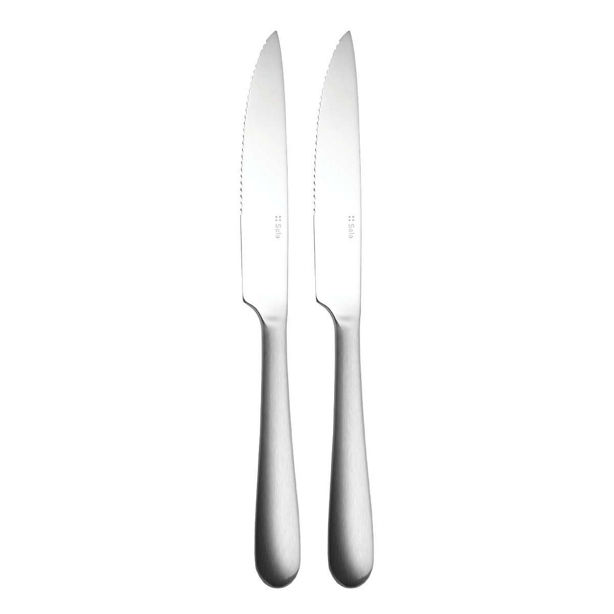 Steakmesser 2er-Set - Alpha Matt Stahl