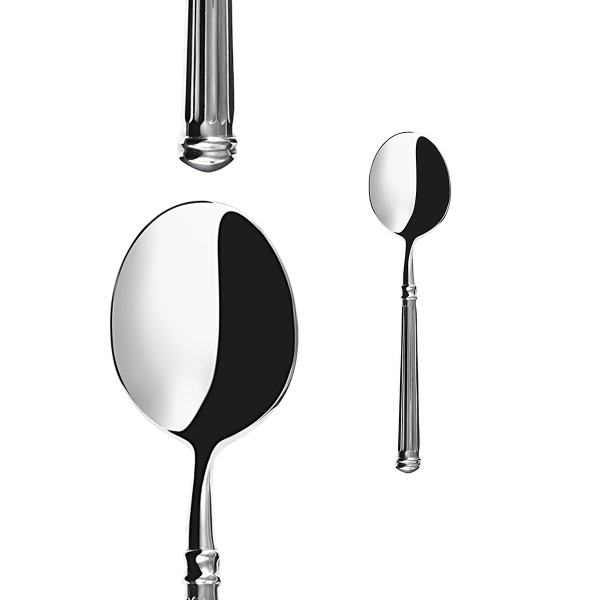 Bouillonlöffel - Royal poliert Platinum Line