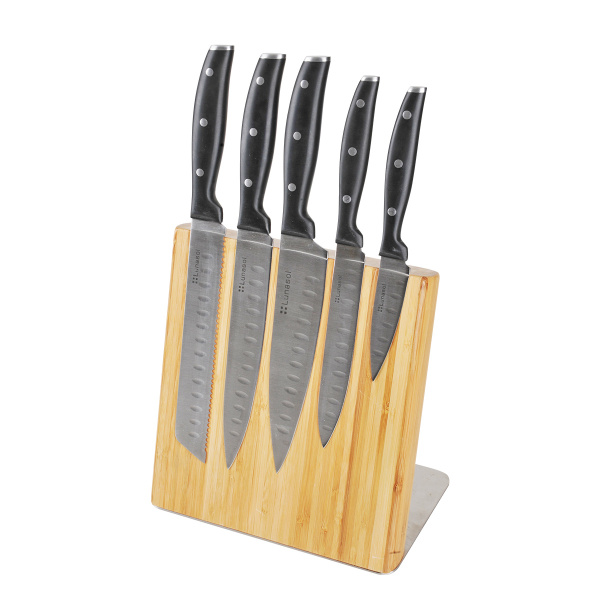 6ks set nožov v magnetickom držiaku - CHEF