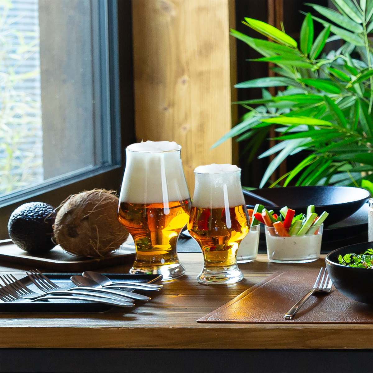 Biergläser 300 ml 4er-Set - Univers Glas Lunasol