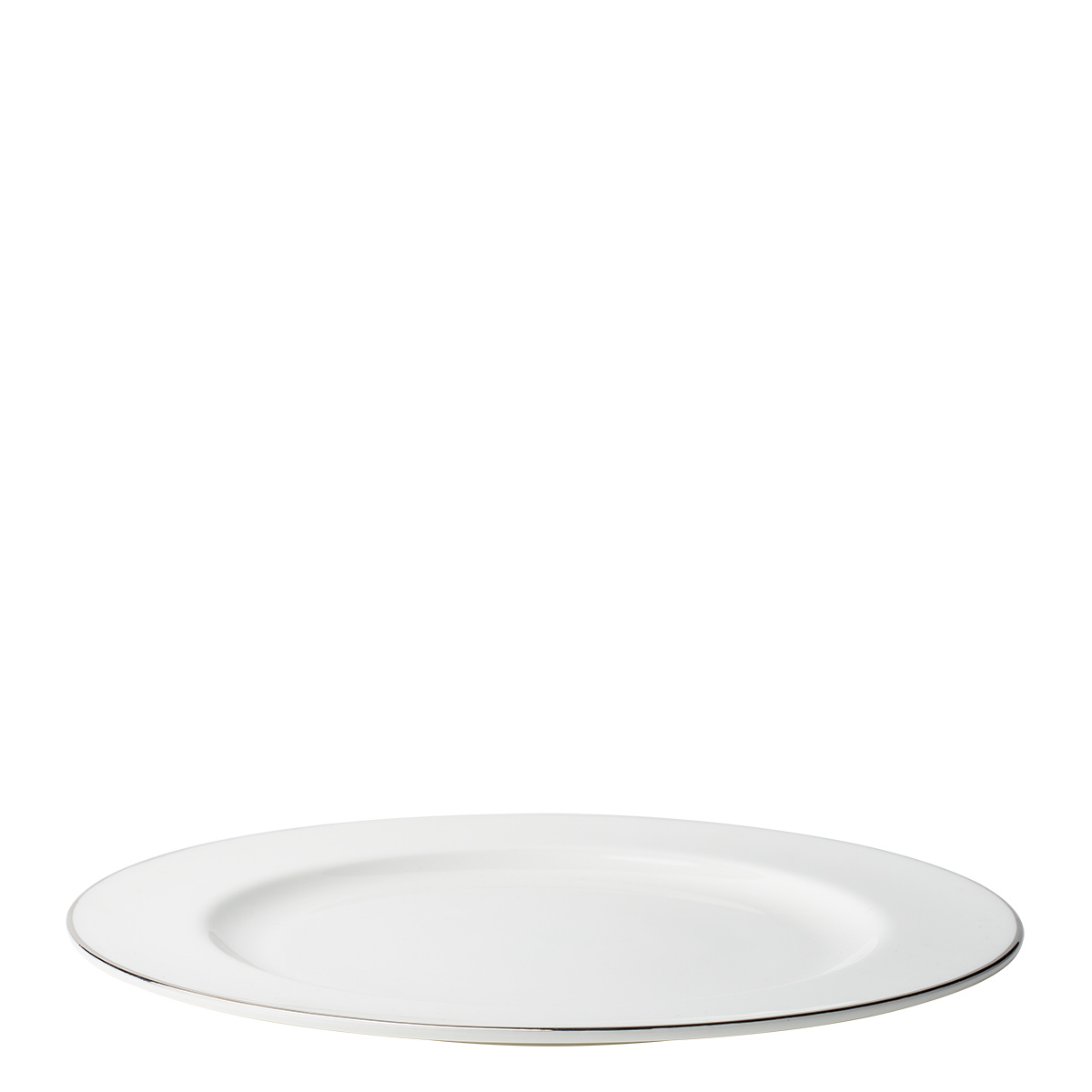 Eleganter flacher Teller 28 cm - Premium Platinum Line