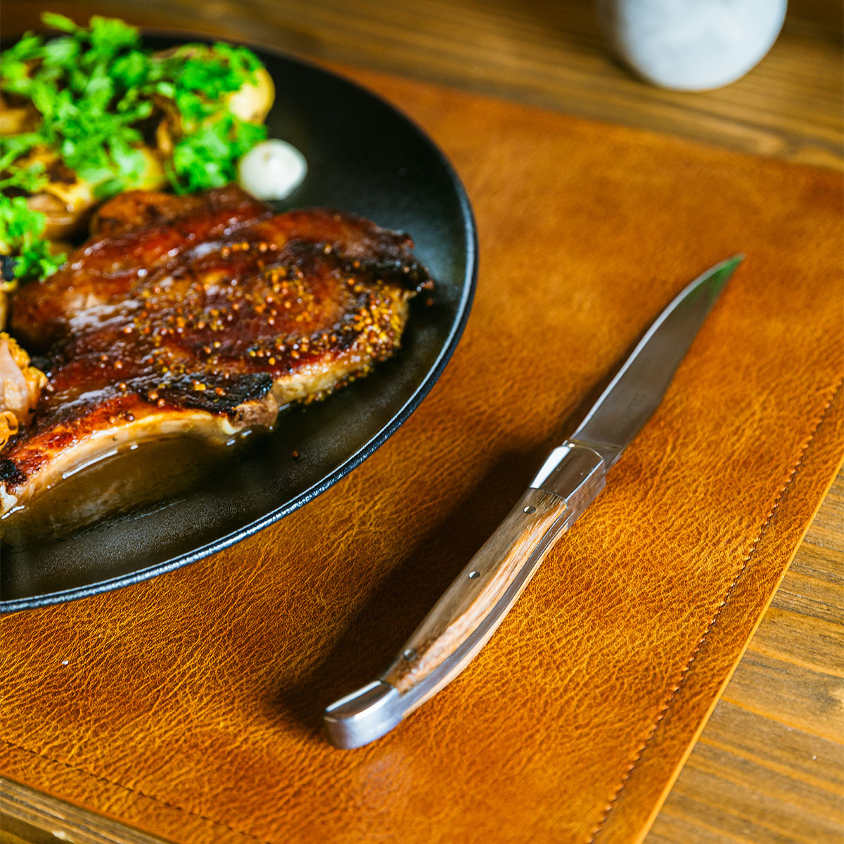Steakmesser in Holzbox 6-tlg. Set - Basic