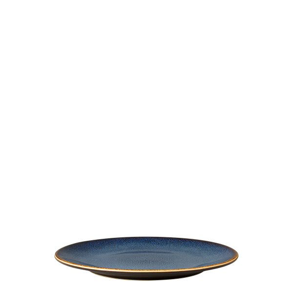 Flacher Teller Coupe 22 cm – Gaya Elements Night Terra