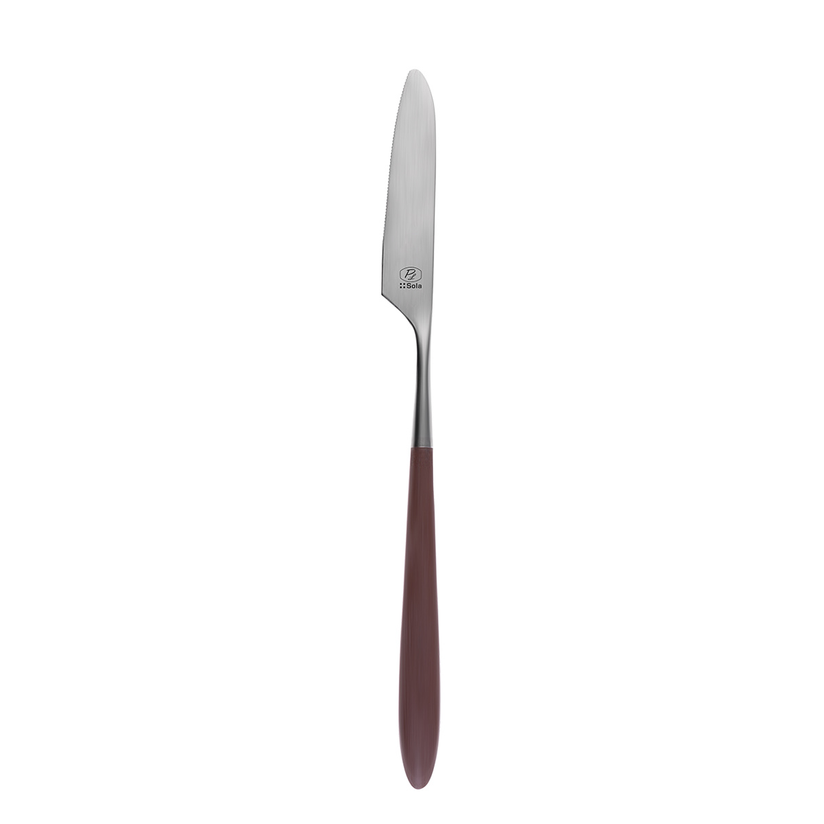 Tafelmesser – GAYA Exeter Stiel taupe matt