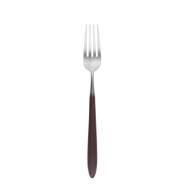 Dessertgabel – GAYA Exeter Stiel taupe matt
