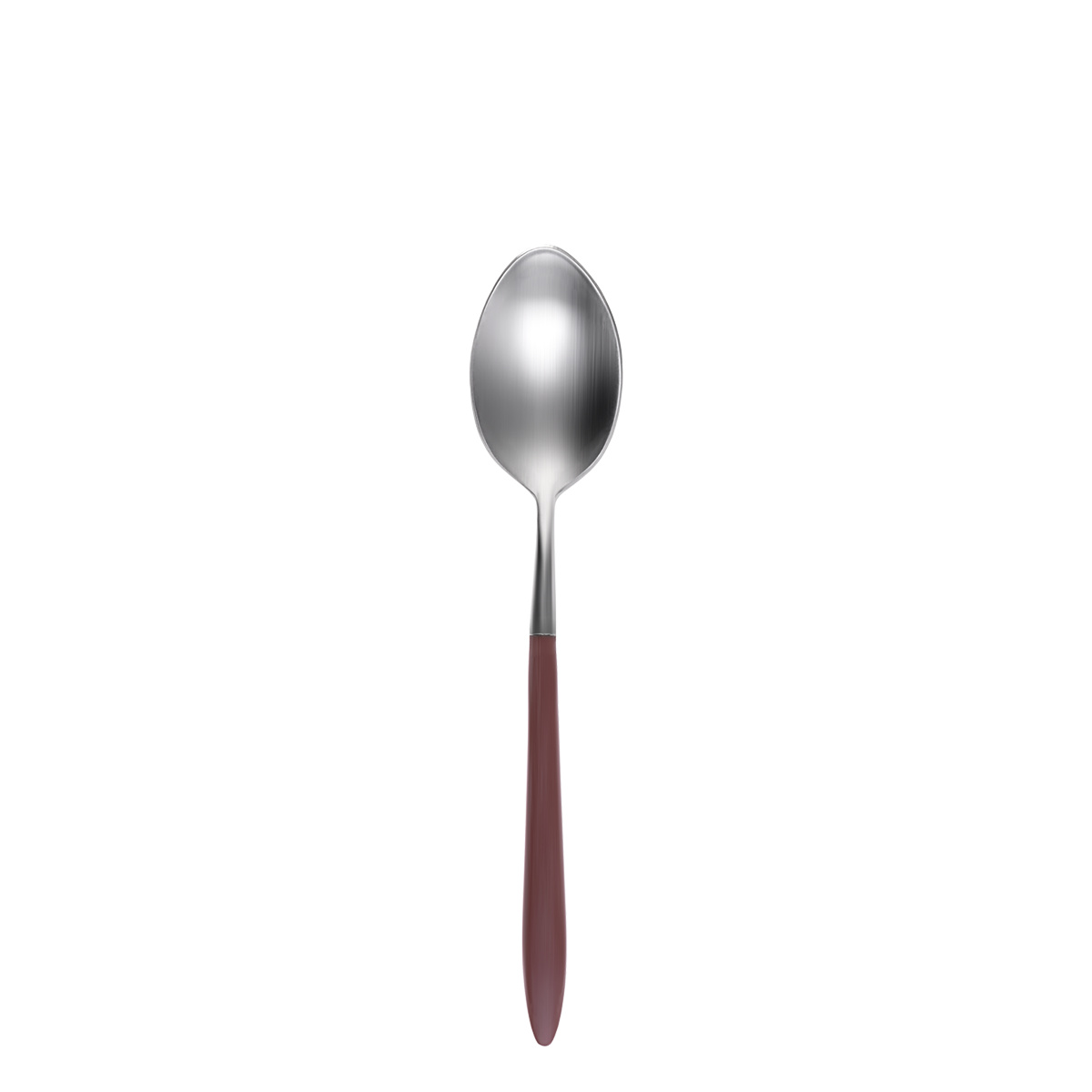 Teelöffel "American Style" – GAYA Exeter Stiel taupe matt