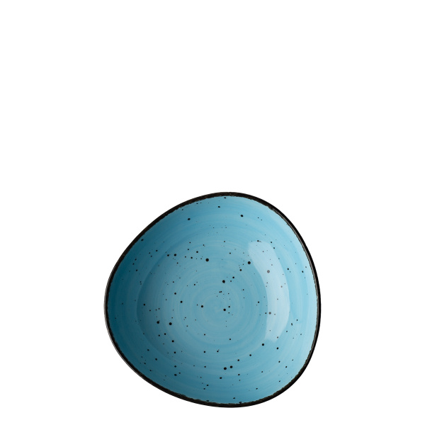 Bowl Organic 17 cm hellblau – Gaya Atelier speckled