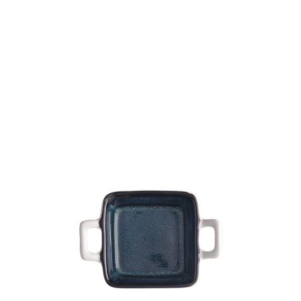 Schale Flowl Atelier blau mit Henkeln 7,8 x 7,8 cm - Gaya
