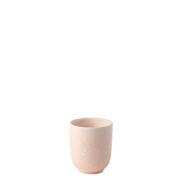 Mokkatasse ohne Henkel 80 ml | Gaya Solatelier Rose Crystal