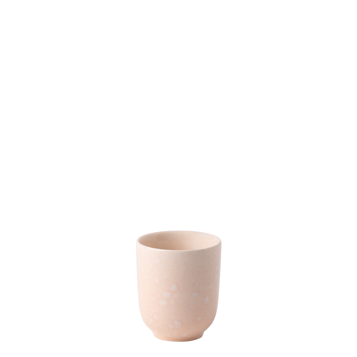 Mokkatasse ohne Henkel 80 ml | Gaya Solatelier Rose Crystal