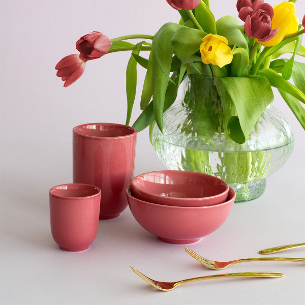 Tasse ohne Henkel 220 ml | Gaya Solatelier Mulberry
