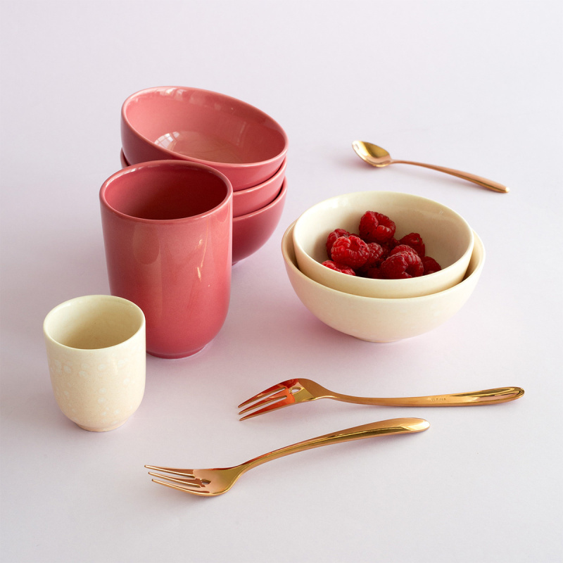 Tasse ohne Henkel 220 ml | Gaya Solatelier Mulberry
