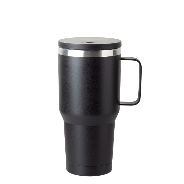 Thermo-Becher To Go Cup by Sola - schwarz matt