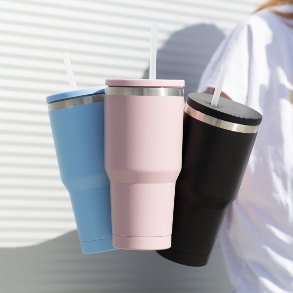 Thermo-Becher To Go Cup by Sola - schwarz matt