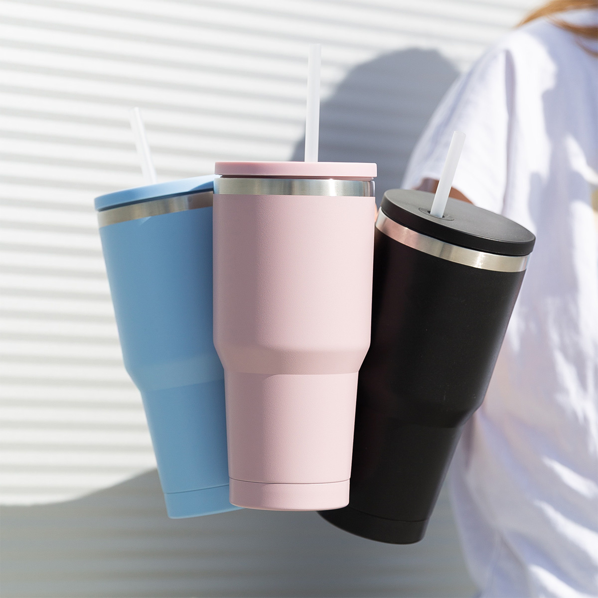 Thermo-Becher To Go Cup by Sola - hellblau matt