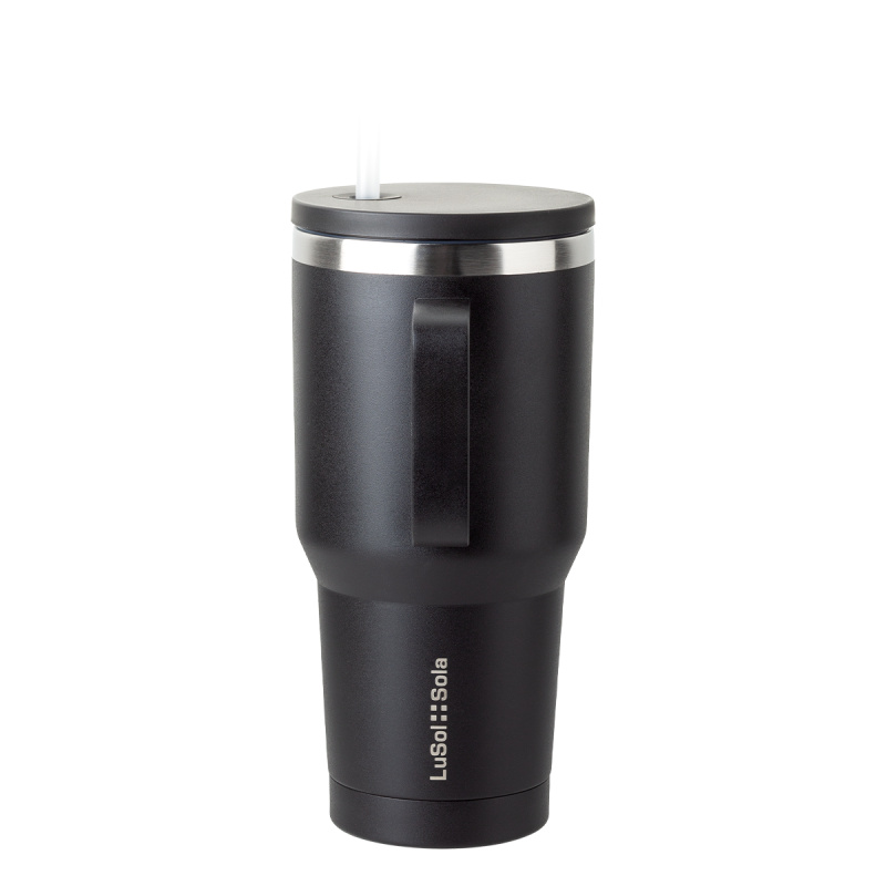 Thermo-Becher To Go Cup by Sola - schwarz matt