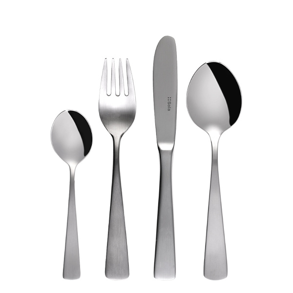 Kinderbesteck-Set 4-tlg. – 750 matt