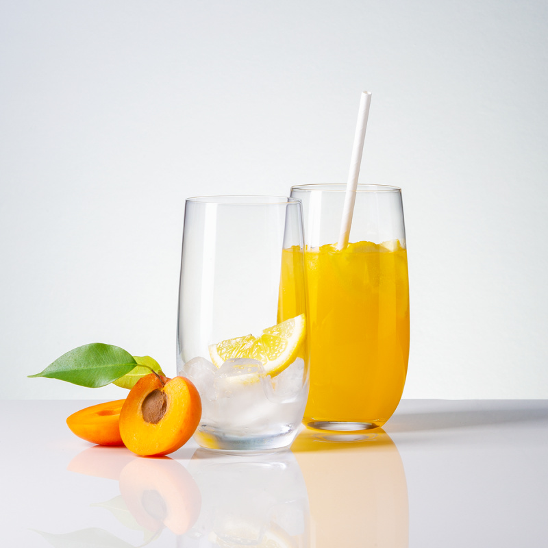 Longdrinkgläser 500 ml 4er-Set - Premium Glas Optima