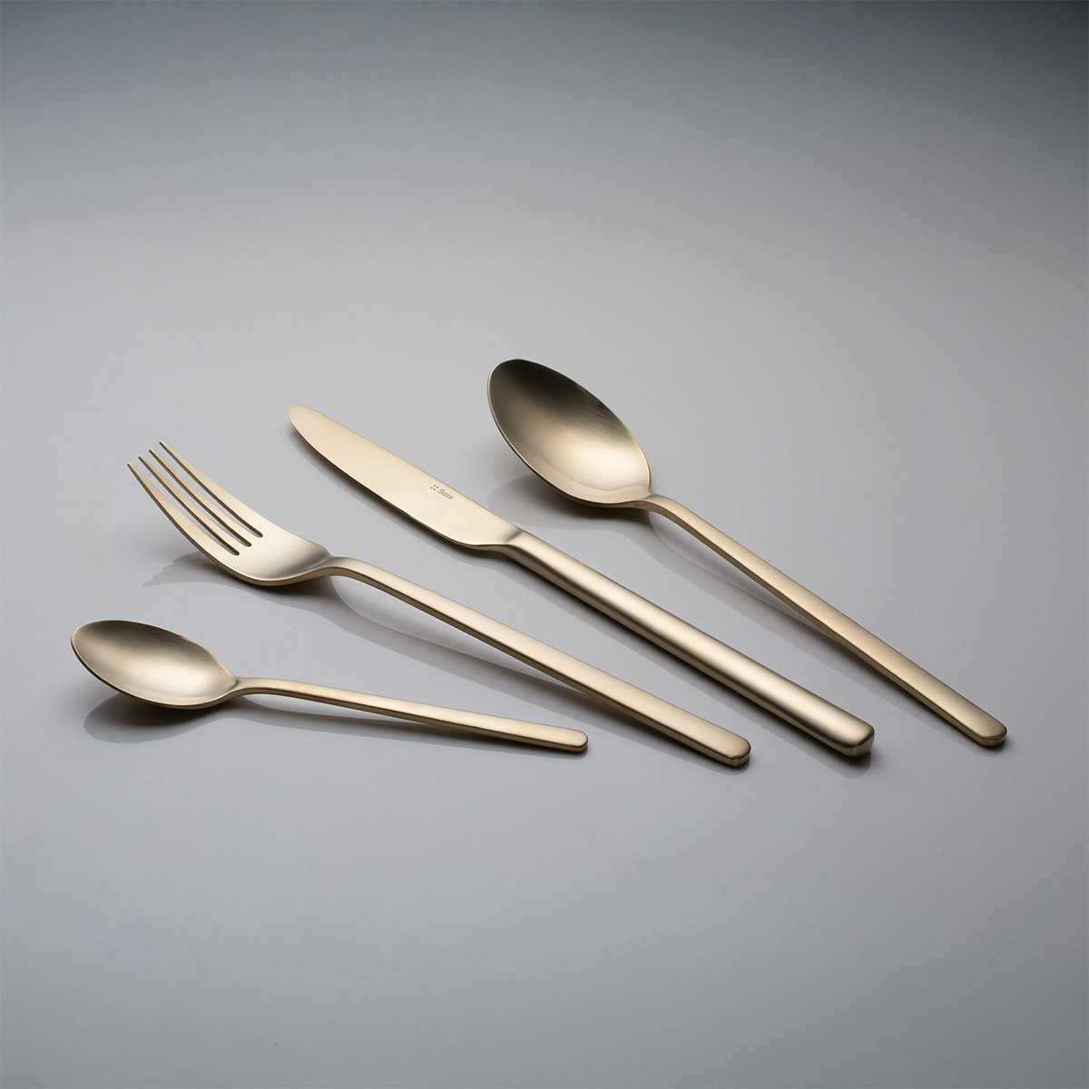 Besteckset 16-tlg. – Samara PVD Champagne matt