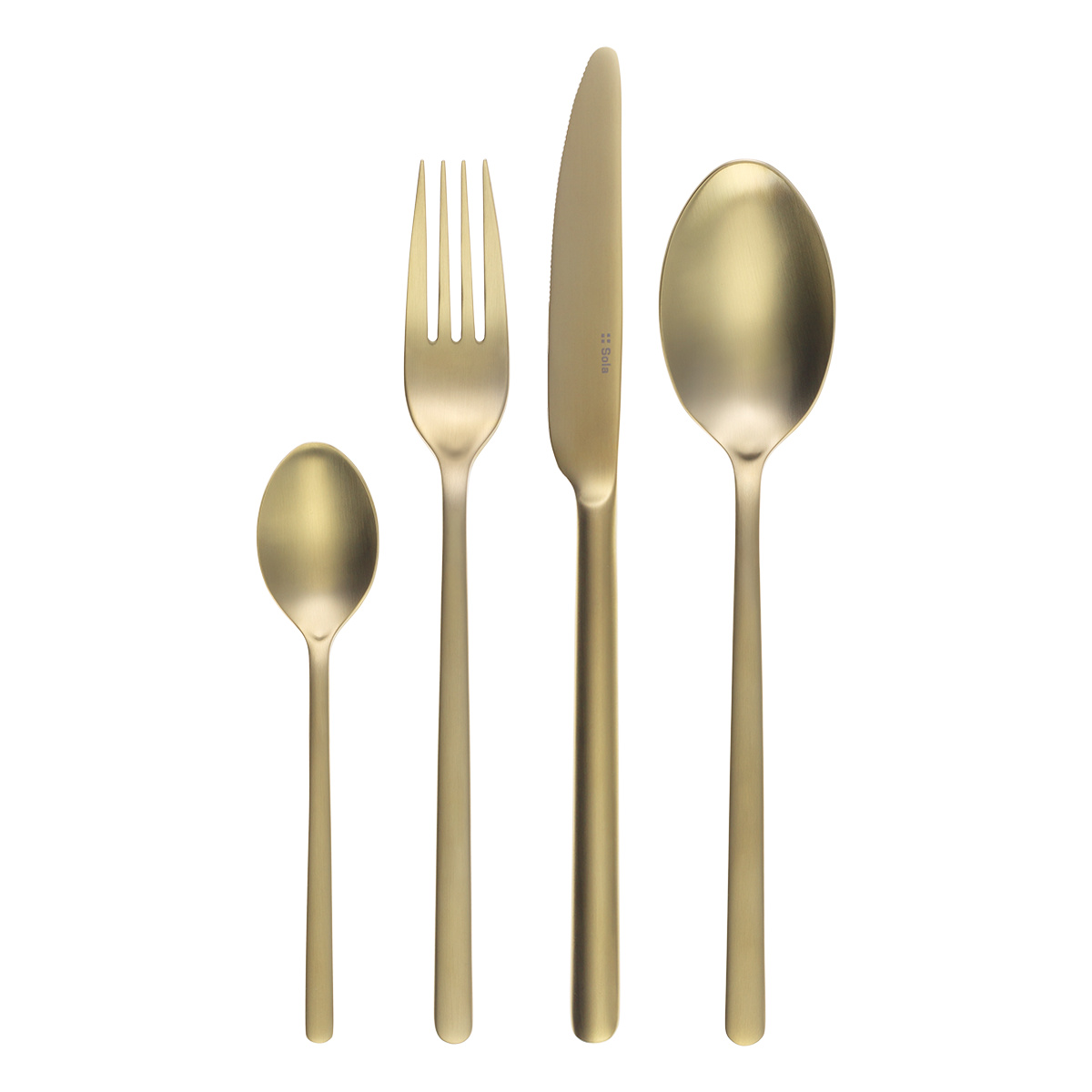 Besteckset 16-tlg. – Samara PVD Champagne matt