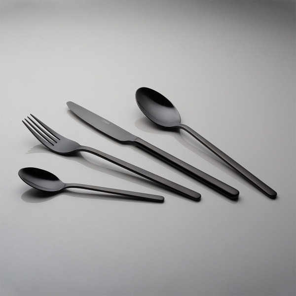 Besteckset 16-tlg. – Samara PVD schwarz
