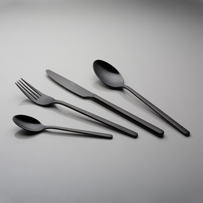 Besteckset 16-tlg. – Samara PVD schwarz