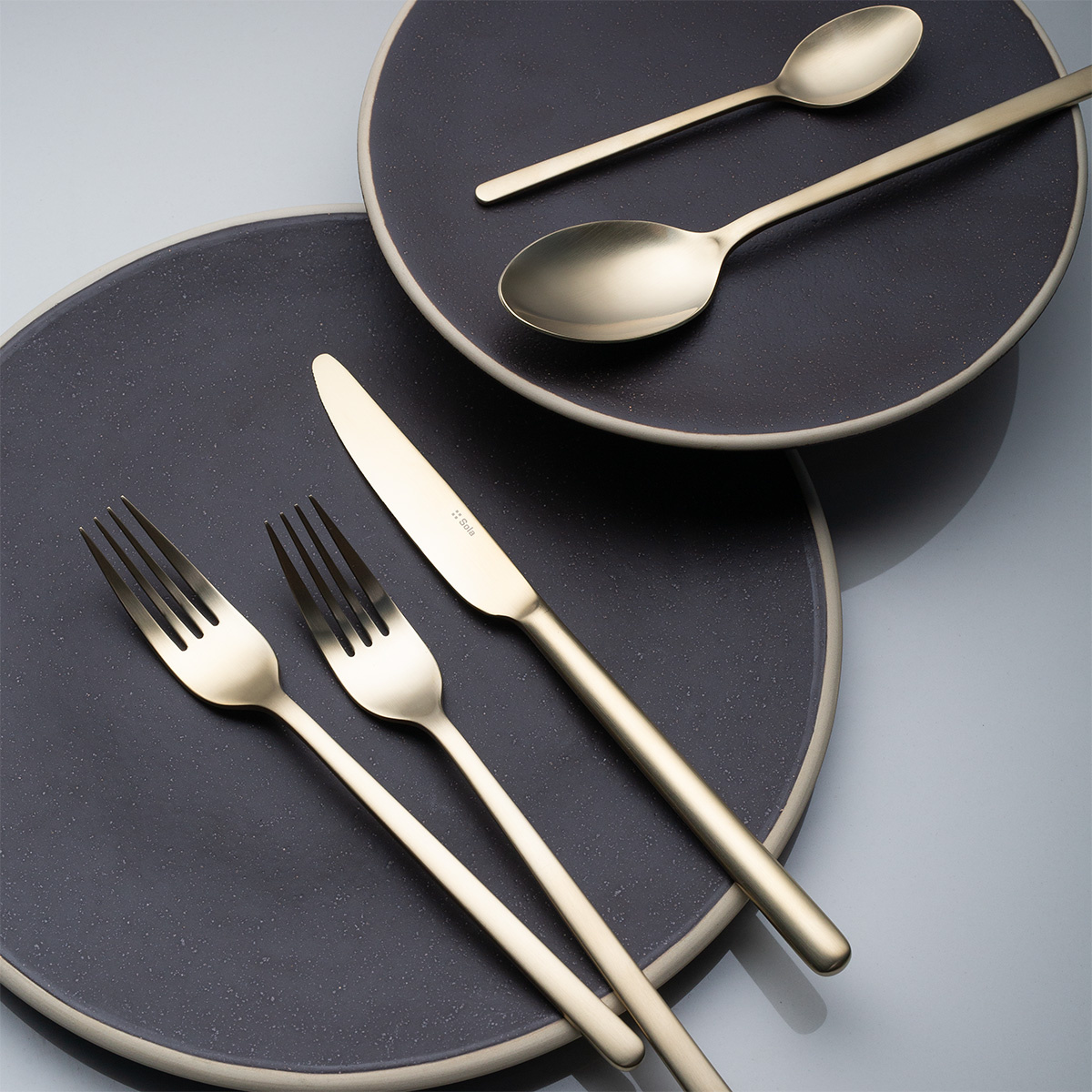 Besteckset 16-tlg. – Samara PVD Champagne matt
