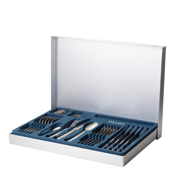 Besteckset 24-tlg. – Contrapunto matt
