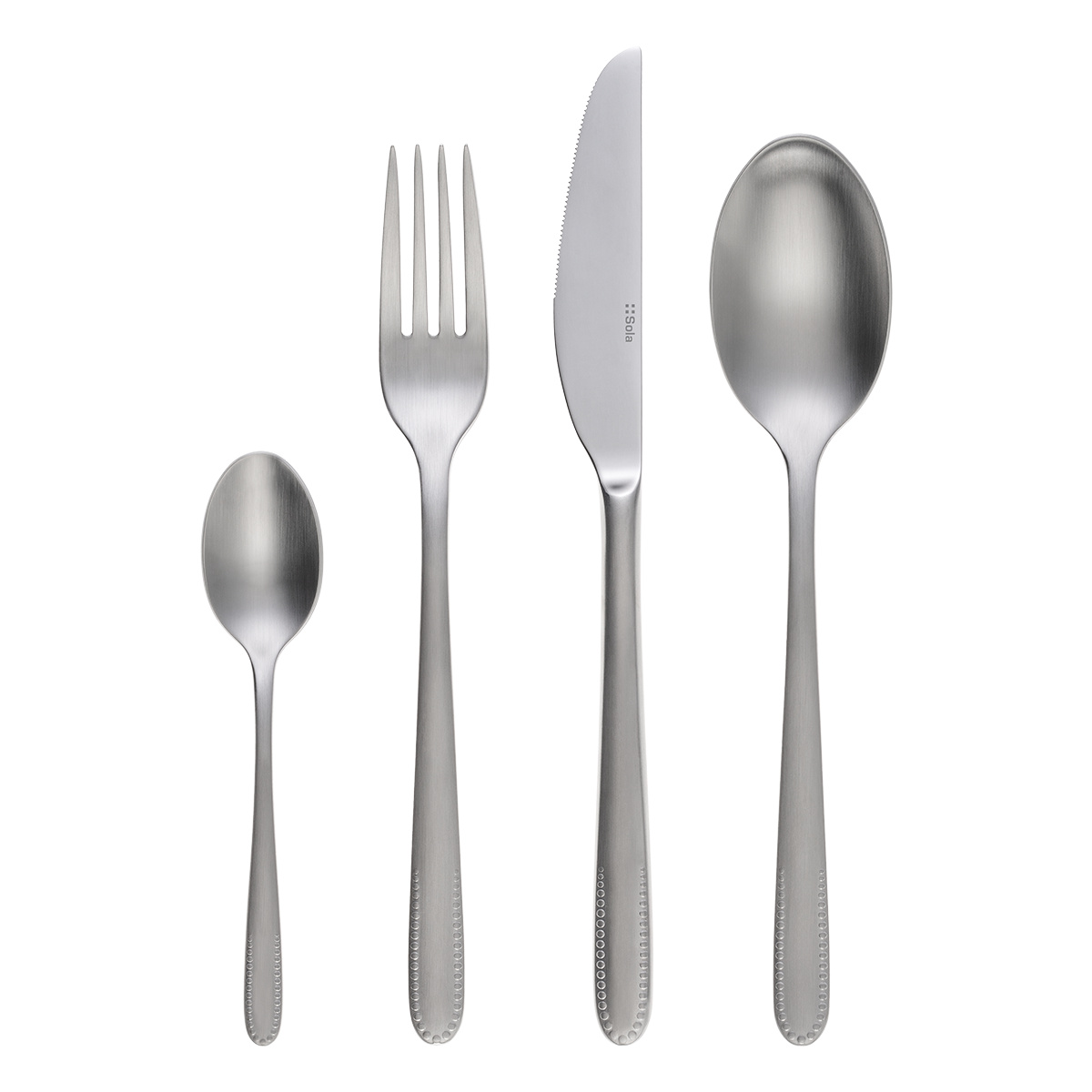 Besteckset 24-tlg. Pearl matt | Sola