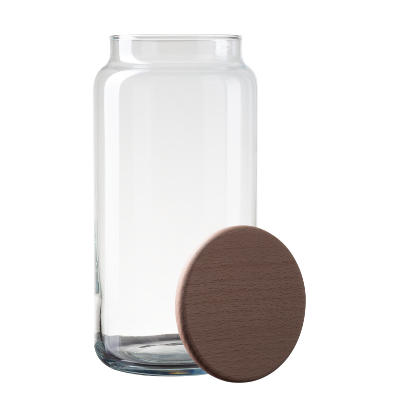 Glasbehälter mit Deckel 1,3 l | Basic Kitchen Lunasol