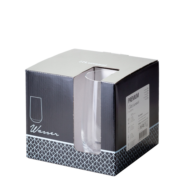 Longdrinkgläser 500 ml 4er-Set - Premium Glas Optima