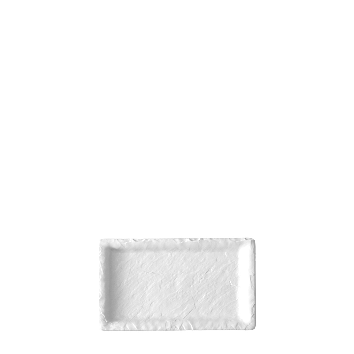Tablett weiß klein 16,8×9,8 cm | Elements Flow