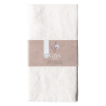 Stoffservietten 50 x 50 cm Offwhite, 2 Stk. - Gaya Ambiente