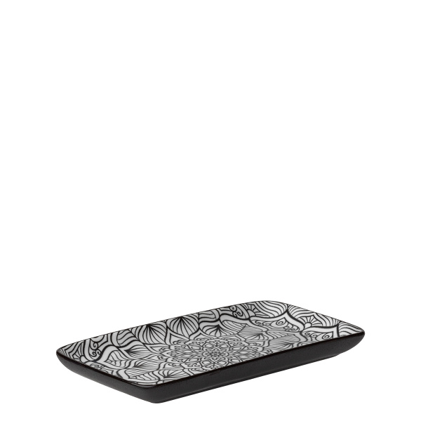 Rechteckige Servierplatte 20,3×11,2 cm | Basic Levante