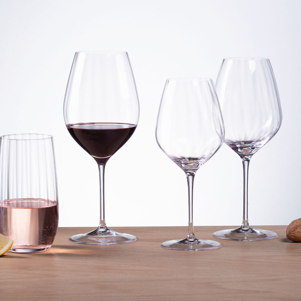 Rotweingläser 570 ml 6er-Set - Optima Line Glas Lunasol