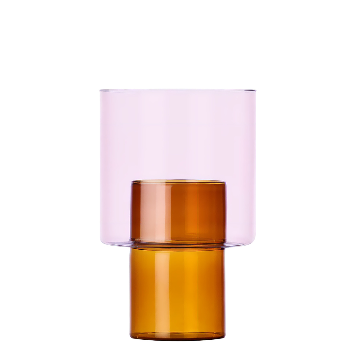 Vase B bernstein-rosa | Ichendorf