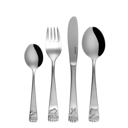 Kinderbesteck-Set 4-teilig – Lusol 755