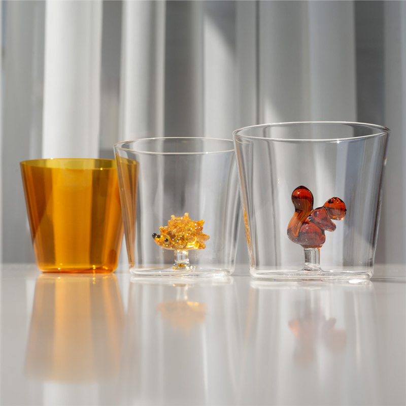 Glas mit Igel-Motiv | Ichendorf