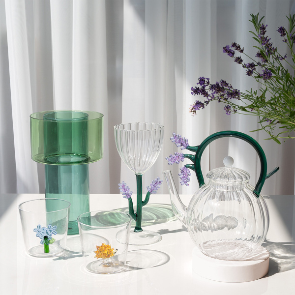 Teekanne mit Lavendel-Motiv 1 l | Ichendorf