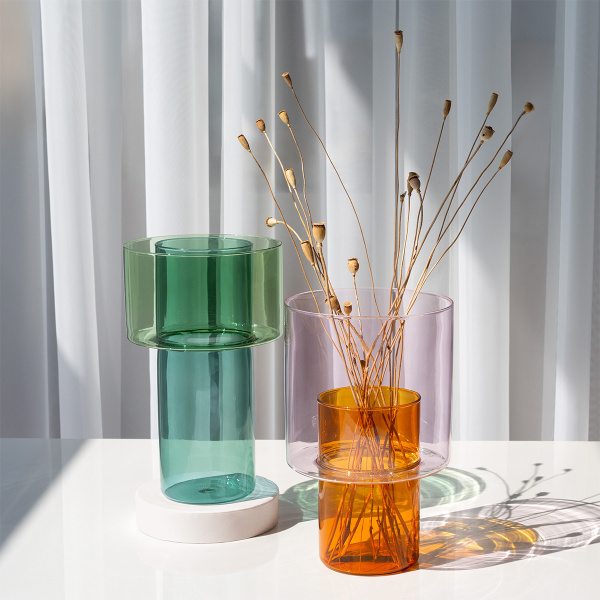 Vase B bernstein-rosa | Ichendorf