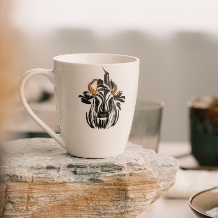 Tasse 360 ml Büffel | Flow Solatelier Africa