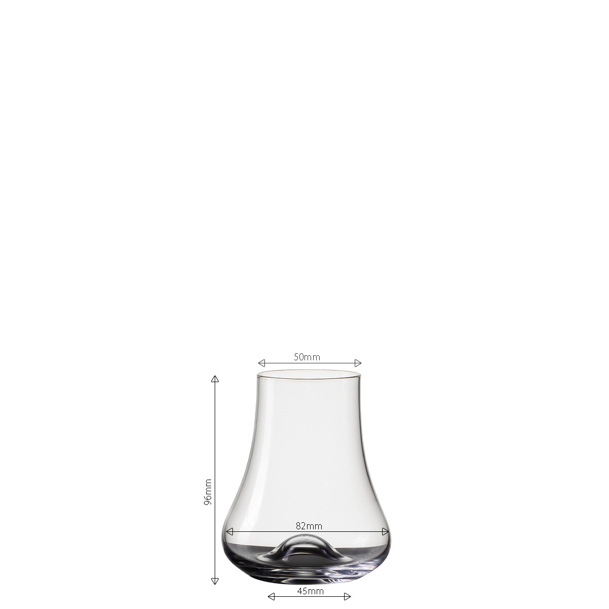 Whiskyglas Wave 240 ml - Univers Glas Lunasol