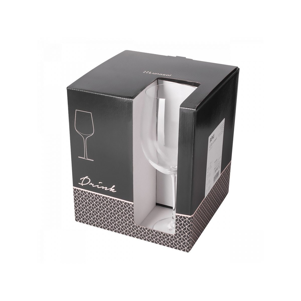 Rotweingläser 850 ml 4er Set - Benu Glas Lunasol META Glas