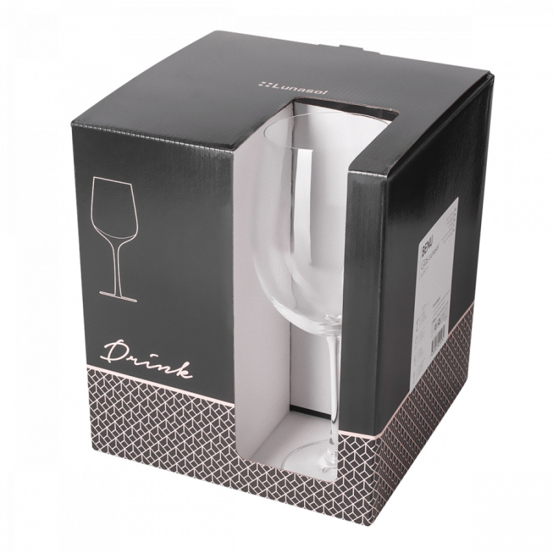 Rotweingläser 850 ml 4er Set - Benu Glas Lunasol META Glas