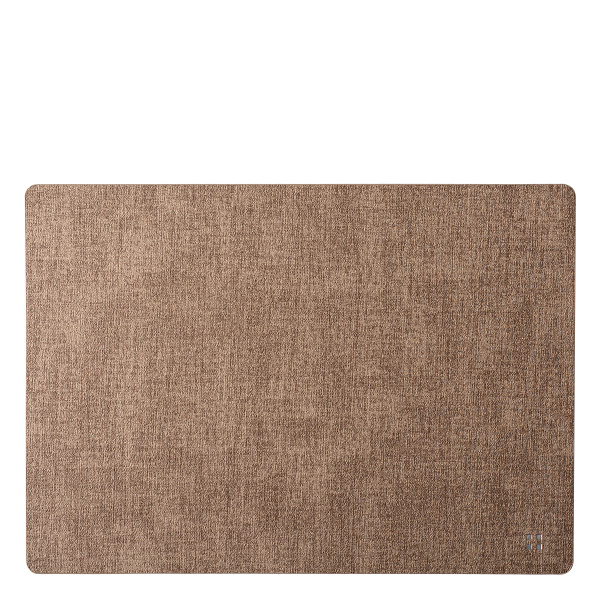 Tischset rechteckig PVC Taupe 45 x 32 cm Elements Ambiente