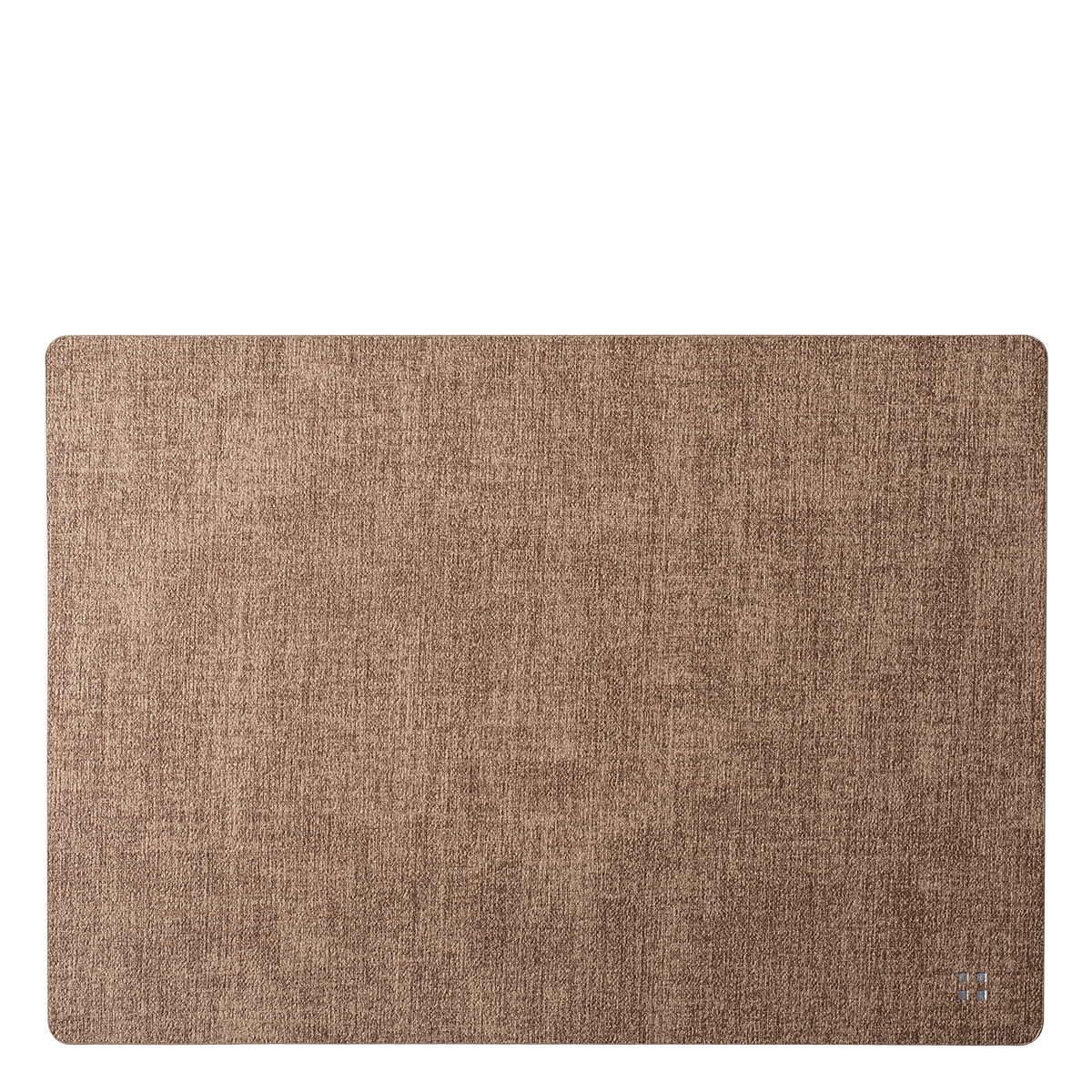 Tischset rechteckig PVC Taupe 45 x 32 cm Elements Ambiente