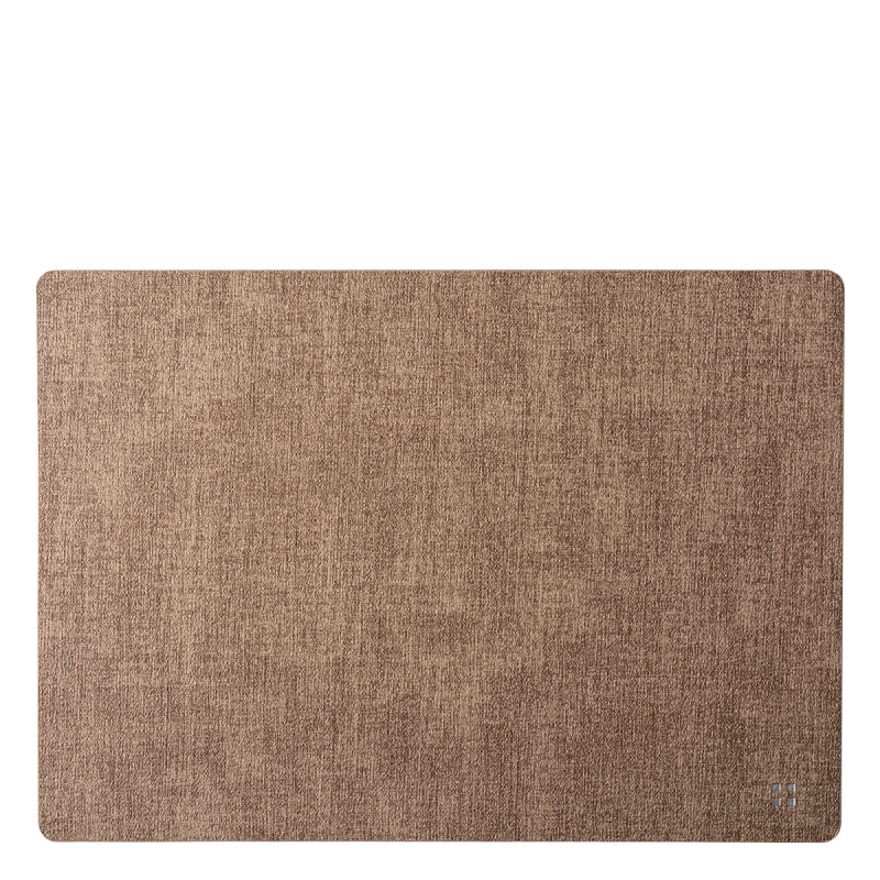 Tischset rechteckig PVC Taupe 45 x 32 cm Elements Ambiente